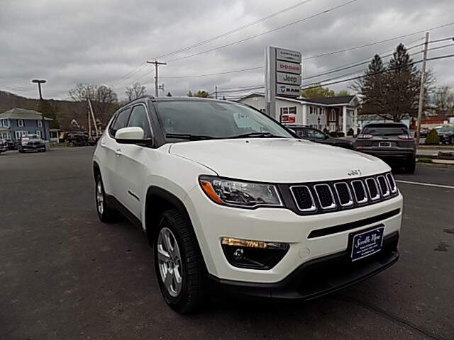 Used 2020 Jeep Compass Latitude with VIN 3C4NJDBB5LT109067 for sale in Owego, NY