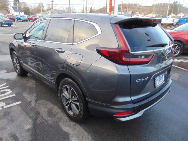 Used 2021 Honda CR-V EX-L with VIN 2HKRW2H87MH661402 for sale in Owego, NY