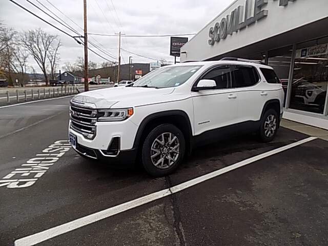 Used 2021 GMC Acadia SLT with VIN 1GKKNULS6MZ224622 for sale in Owego, NY